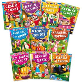 Mini Masallar Seti 2 (10 Kitap) - Kolektif Yazar