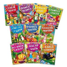 Mini Masallar Seti 2 (10 Kitap) - Kolektif Yazar