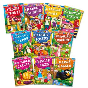 Mini Masallar Seti 2 (10 Kitap) - Kolektif Yazar
