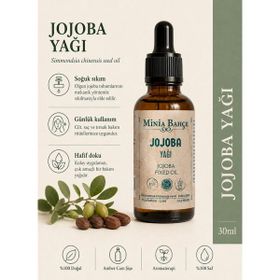 Minia Bahçe 30 ml Jojoba Yağı Kalıcı Yağ