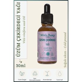 Minia Bahçe 30 ml Üzüm Çekirdeği Kalıcı Yağı