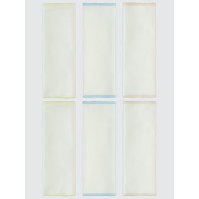 Minidamla 20x20 cm Mavi Bebek 6'lı Ağız Mendili