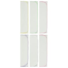 Minidamla 20x20 cm Pembe Bebek 6'lı Ağız Mendili