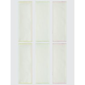 Minidamla 20x20 cm Pembe Bebek 6'lı Ağız Mendili