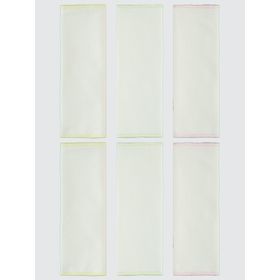 Minidamla 20x20 cm Pembe Bebek 6'lı Ağız Mendili