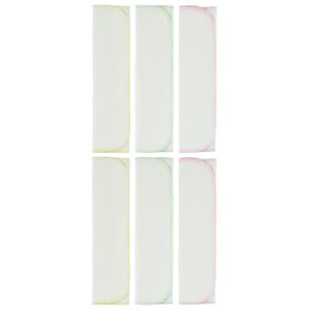 Minidamla 28x28 cm Pembe 6'lı Bebek Ağız Mendili