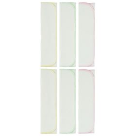 Minidamla 28x28 cm Pembe 6'lı Bebek Ağız Mendili