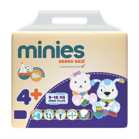 Minies 4+ Numara Maxi Plus Bebek Bezi