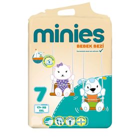 Minies 7 Beden XX Large Bebek Bezi