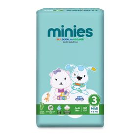 Minies No:3 Midi 150 Adet Bebek Bezi