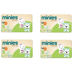 Minies No:3 Midi 200 Adet Bebek Bezi