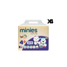 Minies No:4+ Maxi Plus 152 Adet Bebek Bezi