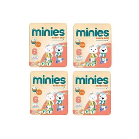 Minies No:6 XLarge 112 Adet Bebek Bezi