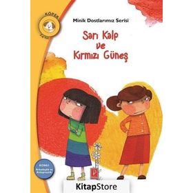 Minik Dostlarımız Serisi Sarı Kalp Ve Kırmızı Güneş - İoanna Babeta
