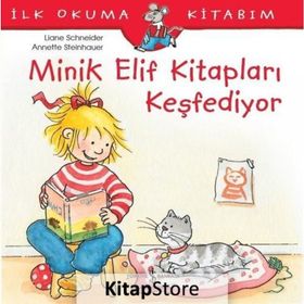 Minik Elif Kitapları Keşfediyor - İlk Okuma Kitabım / Christian Tielmann / İş Bankası Kültür Yayınları