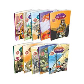 Minik Kahramanlardan Büyük Sözler Seti 10 Kitap Takım - Emine Korkmazer
