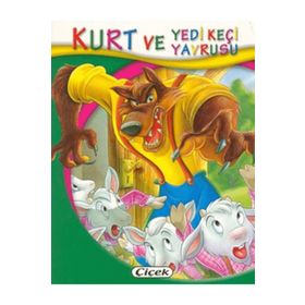 Minik Kitaplar Dizisi - Kurt ve Yedi Keçi Yavrusu - Çiçek Yayıncılık