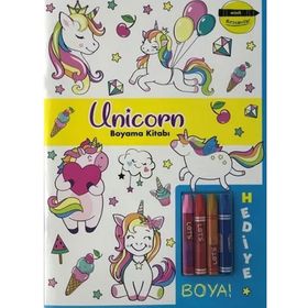 Minik Ressamlar - Unicorn Boyama Kitabı - Doğan ve Egmont Yayıncılık