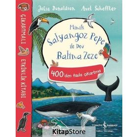 Minik Salyangoz Pepe İle Dev Balina Zeze İş Bankası Kültür Yayınları