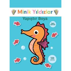 Minik Yıldızlar - Deniz Canlıları - Yapıştır Boya - Doğan ve Egmont Yayıncılık