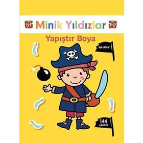 Minik Yıldızlar - Korsanlar - Yapıştır Boya - Doğan ve Egmont Yayıncılık
