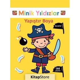 Minik Yıldızlar - Korsanlar - Yapıştır Boya - Doğan ve Egmont Yayıncılık