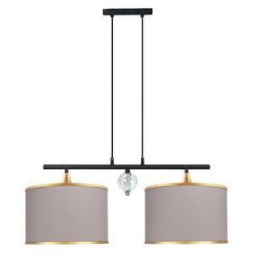Minimal E-Ticaret Lambent Line Crystal Plafonyer Kumaş Avize