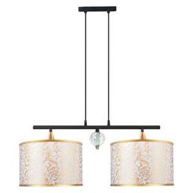 Minimal E-Ticaret Lambent Line Crystal Plafonyer Kumaş Avize