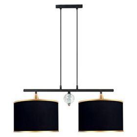 Minimal E-Ticaret Lambent Line Crystal Plafonyer Kumaş Avize