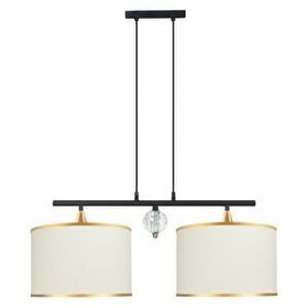 Minimal E-Ticaret Lambent Line Crystal Plafonyer Kumaş Avize