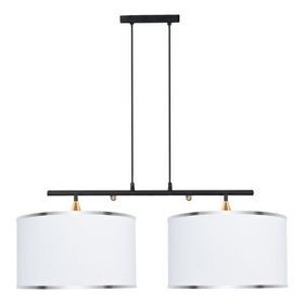 Minimal E-Ticaret Lambent Line Mega Plafonyer Kumaş Avize