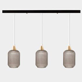 Minimal E-Ticaret Lotus Line Plafonyer Cam Avize