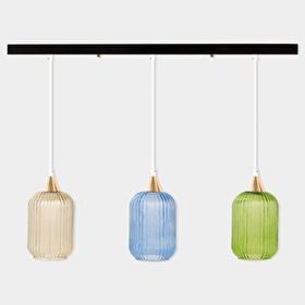 Minimal E-Ticaret Lotus Line Plafonyer Cam Avize