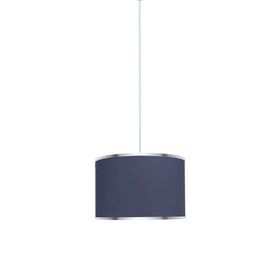 Minimal E-Ticaret Viscose 30x30x21 Gri Kumaş Avize