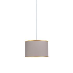Minimal E-Ticaret Viscose 30x30x21 Vizon Bej Kumaş Avize