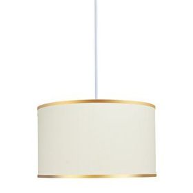 Minimal E-Ticaret Viscose 40x40x21 Bej Kumaş Avize