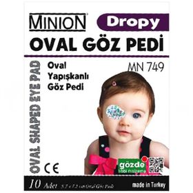 Minion Dropy Çocuk 10'lu Göz Pedi