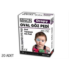 Minion Dropy Çocuk 20'li Göz Pedi