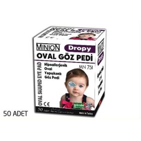 Minion Dropy Çocuk 50'li Göz Pedi