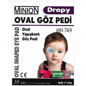 Minion Dropy Çocuk 50'li Göz Pedi