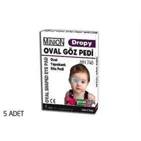 Minion Dropy Çocuk 5'li Göz Pedi