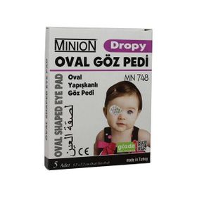 Minion Dropy Çocuk 5'li Göz Pedi