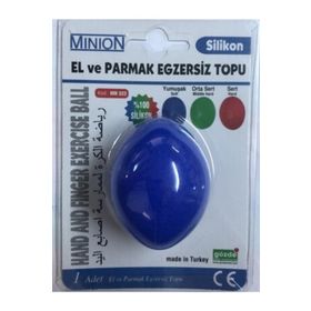 Minion Mavi Yumuşak El ve Parmak Egzersiz Topu