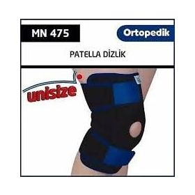 Minion No: 3 Örme Patella Ligament Destekli Dizlik
