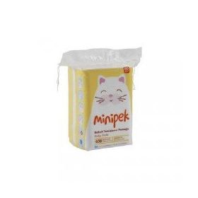 Minipek 6x60'lı Bebek Temizleme Pamuğu
