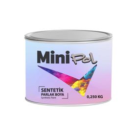Minipol Beyaz 250 gr Sentetik Parlak Boya