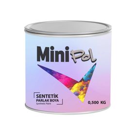 Minipol Yeşil 500 gr Sentetik Parlak Boya