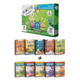 Minirob ve Arkadaşları 2. Sınıf Matematik Öğreten Hikayeler 10'lu - 4 Boyut Yayınları