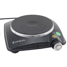 Minisan MS-5002 Maximus Siyah Tekli Pleytli Ocak