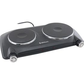 Minisan MS-5012 Gri Çiftli Elektrikli Plate Ocak